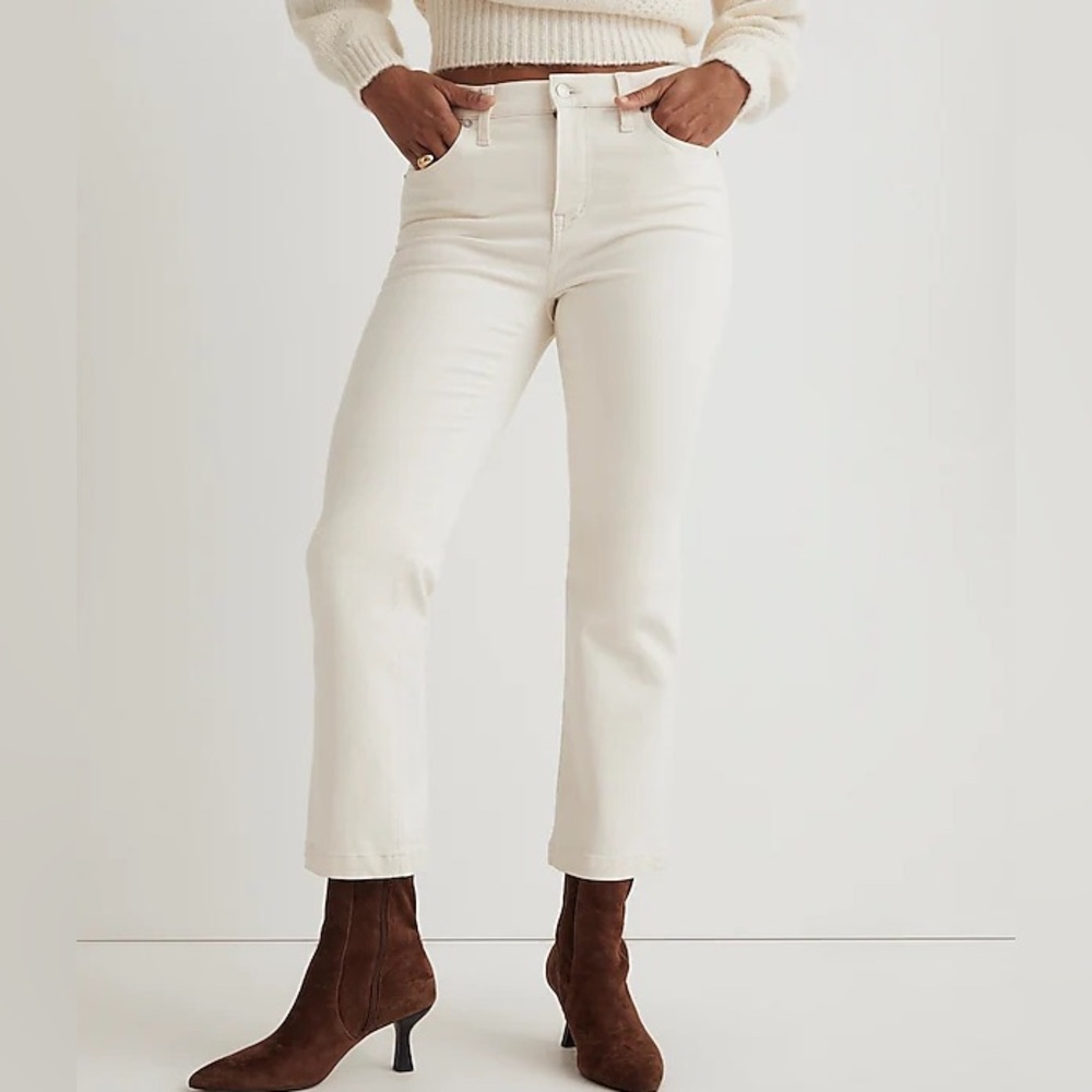 Madewell Cream Women's Jeans